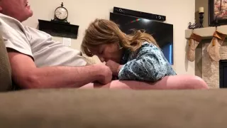 Tracy Gives Blow Job