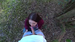 I Turned Her To Have Outdoor Fuck In A Public Garden - Waldemaria