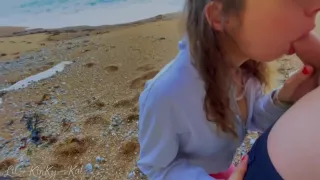 Dora The Dick Explora :) - Public Sex On Beach !!