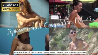 Topless beach compilation vol.45 - BeachJerk