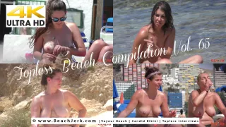 Topless beach compilation vol.65 - BeachJerk