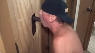 Sucking Black Cock At The Glory Hole