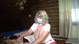 Mature Plump Nurse Fucks With A Patient