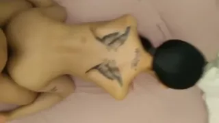 One Night At A Hotel With Tattooed Asian Model