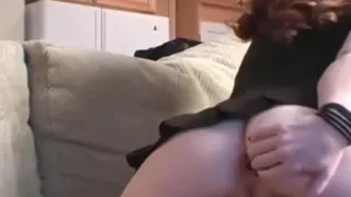 Redhead Slut Justine Jolie Hot Solo Masturbation