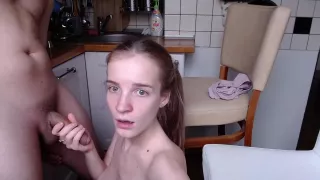 Super Hot 19yo Teen Rubs Her Pink Panties On Webcam