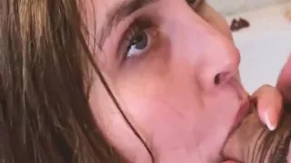 I Was Sucking My Friends Cock And He Poured Milk On My Hair