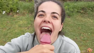 Banana Nomads - I Suck His Cock In The Middle Of The Road While Drivers Watching