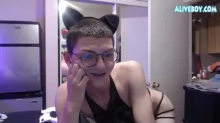 Amateur, Kont, Brunette, Crossdresser, Schattig, Jurk