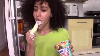 Messy Webcam Session With Ella Dearest