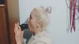 What Happens If You Fuck Your Throat With An Anal Toy?