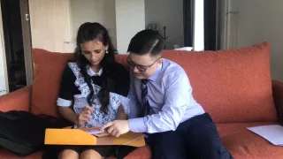 Schoolgirl gets it from you tutor