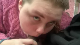 Sucking Dick from the Passenger; Caught!