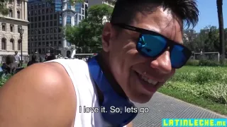 Gay latino tries amateur bareback sex on film hardcore