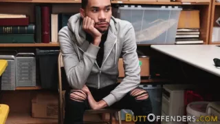 Black thief fucked raw