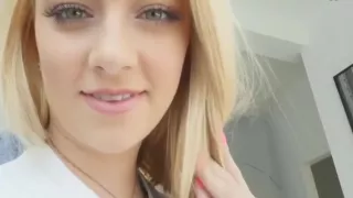 Riley Star - Hot blonde teens fight over my big cock. Cum on face