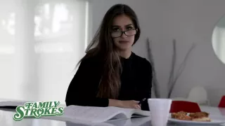 Horny Teen gets her Tight Pussy Creampied