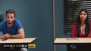 Curvy Busty Coed Violet Myers Rides Teacher