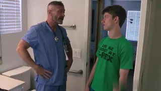 Ebony Twinks Barebacking Threesome