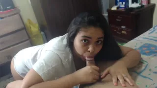 Ex Girlfriend Sucking My Big Dick Has A Lot Of Fun