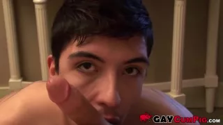 Young Amateur Is Sucking Small Cock In Pov For Cum In Mouth