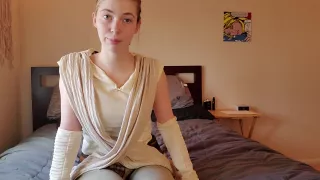 Rey Begs for Master Skywalkers help