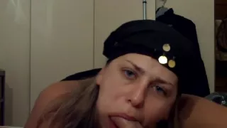 Blowjob In A Beret Just To Feel Good And Feel Arouse