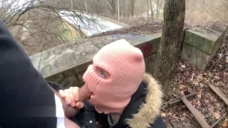 Risky Public Teen Sex Almost Caught Next To Traffic - Bambi Araki