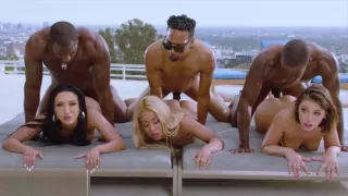 BLACKED Teanna Trump, Adriana Chechik, and Vicki Chase in a BBC GB.