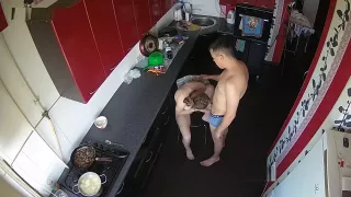 brunette girlfriend  hidden cam masturbation