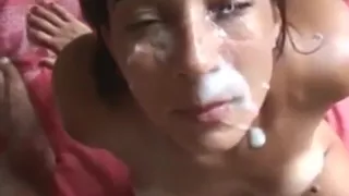 Amazing sex with brazilian MILF