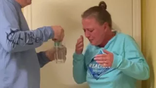 Paddling and soaping a naughty girl