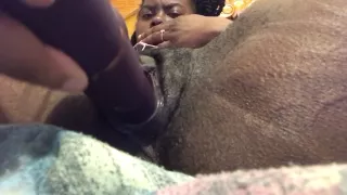 Playing with this phat ass pussy