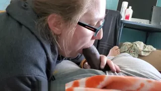 My wife sucking me