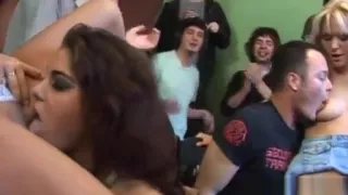 Group-sex with hot gals