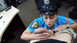 Busty police officer banged by pawn guy