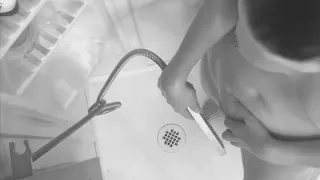 POV hidden camera watching me shower