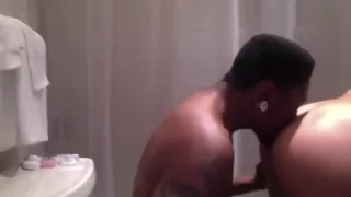 Latina Ex-GF Fucks BBC in bathroom