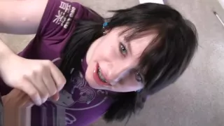 Teen GF jerking dick 2