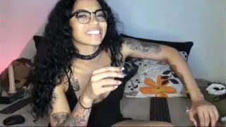 Cute Cherri Removes Her Lingerie And Toys Her Snatch