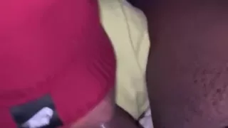 Deep throat cum swallow