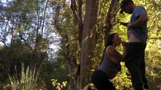 Huge Cumshot at a Public park