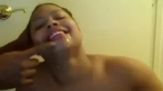 Busty ebony tattoo suck small black dick part4