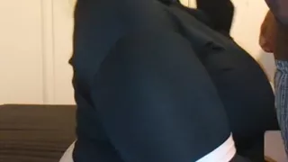 Big booty ebony gets fucked DoggyStyle