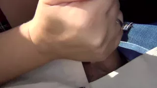 Ⓧ RISKY SCHOOLGIRL HANDJOB CLASSMATE UNDER THE TABLE ON LESSON - xSANYANY