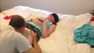 Amateur young wife nervous for her first time shred with another guy