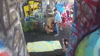 Alyssa Lynn and Patrick Delphia public action cam