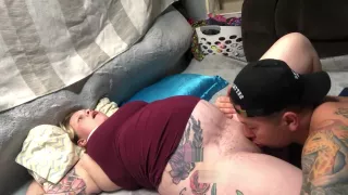 Hot & Pregnant- Kate gordon & Flash test out a Cock Ring tandem