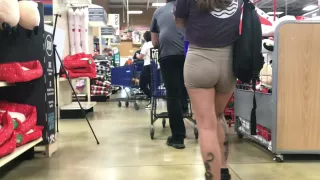 Candid Teen Tight Shorts Vpl