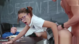 Izzy Bell in The Detention Dickdown